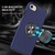 For iPhone SE 2022 / SE 2020 / 8 / 7 Magnetic Ring Kickstand Shockproof Phone Case(Blue)