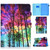 Painted Pattern TPU Horizontal Flip Leather Protective Case For iPad mini /mini 2/mini 3/mini 4(Forest)