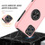 For iPhone 11 Pro Magnetic Ring Kickstand Shockproof Phone Case (Rose Gold)