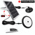 Smart Induction 2 in 1 112LEDs Solar Light Indoor and Outdoor Garden Garage LED Lamp, Light Color:Warm Light(Black)