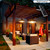 Smart Induction 2 in 1 112LEDs Solar Light Indoor and Outdoor Garden Garage LED Lamp, Light Color:Warm Light(Black)