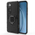 For Xiaomi Mi 10S Shockproof PC + TPU Protective Case with Magnetic Ring Holder(Black)