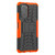 For Xiaomi Redmi K40 Tire Texture Shockproof TPU+PC Protective Case with Holder(Orange)