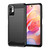 For Xiaomi Redmi Note 10 5G Brushed Texture Carbon Fiber TPU Case(Black)