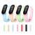 For Xiaomi Mi Band 6 (CA8856) Silicone Translucent Watch Band(White)