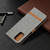 For Xiaomi Redmi Note 10 4G / Note 10S Color Matching Denim Texture Horizontal Flip Leather Case with Holder & Card Slots & Wallet & Lanyard(Grey)