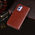 For OnePlus 9 idewei Crazy Horse Texture Horizontal Flip Leather Case with Holder & Card Slots & Wallet(Brown)