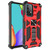 For Samsung Galaxy A72 5G / 4G Shockproof TPU + PC Magnetic Protective Case with Holder(Red) For Samsung Galaxy A72 5G / 4G Shockproof TPU + PC Magnetic Protective Case with Holder(Red)