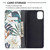 For LG K42 Colored Drawing Pattern Invisible Magnetic Horizontal Flip PU Leather Case with Holder & Card Slots & Wallet(Red Leaves)