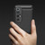 For Xiaomi Mi 10S Brushed Texture Carbon Fiber TPU Case(Red)