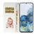 For Samsung Galaxy S21 Ultra 5G Oil Embossed Coloured Drawing Pattern Horizontal Flip PU Leather Case with Holder & Card Slots & Wallet & Lanyard(Pepper Flower)