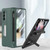 For Samsung Galaxy Z Fold3 5G GKK Integrated Magnetic Full Coverage Phone Flip Case with Pen Slot(Black)