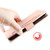 For Rakuten Hand Skin Feel Calf Pattern Horizontal Flip Leather Case with Holder & Card Slots & Photo Frame(Pink)