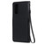 For OPPO Reno5 5G Tree & Cat Pattern Pressed Printing Horizontal Flip PU Leather Case with Holder & Card Slots & Wallet & Lanyard(Black)