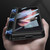 For Samsung Galaxy Z Fold3 5G GKK Integrated Magnetic Full Coverage Phone Flip Case with Pen Slot(Mist Gold)