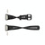 For Huawei Honor Band 6 TPU Watch Band, Size: One Size(Black)