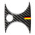 Car Carbon Fiber Rear Air Outlet Middle Decorative Sticker for Mercedes-Benz C Class W205 C180 C200 C300 GLC, Left and Right Drive Universal(German Color)
