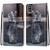 For Alcatel 1L (2021) Coloured Drawing Cross Texture Horizontal Flip PU Leather Case with Holder & Card Slots & Wallet & Lanyard(Cat Becomes Tiger)