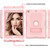 Contrast Color Robot Shockproof Silicone + PC Protective Case with Holder For iPad 9.7 (2018 / 2017)(Rose Gold)