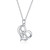 S925 Sterling Silver Heart To Heart Women Nacklace Jewelry S925 Sterling Silver Heart To Heart Women Nacklace Jewelry