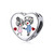 S925 Sterling Silver Tender Love Beads DIY Bracelet Necklace Accessories