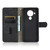 For Nokia 5.4 Solid Color Skin Feel Magnetic Buckle Horizontal Flip Calf Texture PU Leather Case with Holder & Card Slots & Wallet(Black)