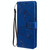 For LG K22 / K22 Plus 3D Butterflies Embossing Pattern Horizontal Flip Leather Case with Holder & Card Slot & Wallet(Blue)