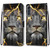 For LG Velvet Coloured Drawing Cross Texture Horizontal Flip PU Leather Case with Holder & Card Slots & Wallet & Lanyard(Fission Lion)