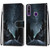 For Huawei Y6p Coloured Drawing Cross Texture Horizontal Flip PU Leather Case with Holder & Card Slots & Wallet & Lanyard(Mountain Road Starry Sky)