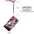 For Samsung Galaxy Note 20 Ultra Coloured Drawing Cross Texture Horizontal Flip PU Leather Case with Holder & Card Slots & Wallet & Lanyard(Pink Flower Tower Bridge)