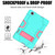 For Samsung Galaxy Tab S6 Lite P610 Contrast Color Robot Shockproof Silicon + PC Protective Case with Holder(Mint Green + Rose Red) For Samsung Galaxy Tab S6 Lite P610 Contrast Color Robot Shockproof Silicon + PC Protective Case with Holder(Mint Green + Rose Red)