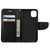 For iPhone 11 Butterfly Flower Pattern Horizontal Flip Leather Case with Holder & Card Slots & Wallet(Black)