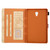 For Galaxy Tab A 10.5 / T590 Business Style Horizontal Flip Leather Case, with Holder & Card Slot & Photo Frame & Sleep / Wake-up Function(Yellow)