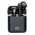 F730 TWS IPX4 Waterproof Digital Display Half in-ear Bluetooth Earphone (Black)