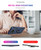For Xiaomi Mi 10T Lite 5G Shockproof TPU + PC Protective Case with 360 Degree Rotating Holder(Blue)