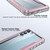 For Samsung Galaxy S21 Ultra 5G iPAKY Thunder Series Aluminum Frame + TPU Bumper + Clear PC Shockproof Case(Rose Gold)