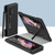 For Samsung Galaxy Z Fold3 5G GKK Ultra-thin PC Phone Flip Case with Holder & Side Pen Slot(Black)