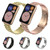 For Huawei Watch Fit Three-beads Metal Watch Band(Gold) For Huawei Watch Fit Three-beads Metal Watch Band(Gold)