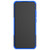 For Samsung Galaxy A02s (US Edition) Tire Texture Shockproof TPU+PC Protective Case with Holder(Blue)