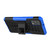 For Samsung Galaxy A02s (US Edition) Tire Texture Shockproof TPU+PC Protective Case with Holder(Blue)