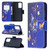 For Samsung Galaxy A52 5G / 4G Colored Drawing Pattern Horizontal Flip Leather Case with Holder & Card Slots & Wallet(Purple Butterfly)