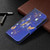 For Samsung Galaxy A52 5G / 4G Colored Drawing Pattern Horizontal Flip Leather Case with Holder & Card Slots & Wallet(Purple Butterfly)