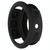 For Garmin Fenix 5S Solid Color Silicone Watch Protective Case(Black)