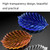 Acrylic Leaf Shape Fruit Tray and Shelf, Style: Shelf (Black) Acrylic Leaf Shape Fruit Tray and Shelf, Style: Shelf (Black)