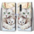 For Huawei P20 Pro Coloured Drawing Cross Texture Horizontal Flip PU Leather Case with Holder & Card Slots & Wallet & Lanyard(Big Cat Holding Kitten)