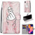 For Samsung Galaxy A10 Coloured Drawing Cross Texture Horizontal Flip PU Leather Case with Holder & Card Slots & Wallet & Lanyard(Pink Hands Than Hearts)