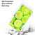 For Huawei nova 6 SE / P40 Lite Coloured Drawing Cross Texture Horizontal Flip PU Leather Case with Holder & Card Slots & Wallet & Lanyard(Green Lemon)