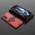 For Xiaomi Redmi K50 Gaming Shockproof PC + TPU Phone Case with Magnetic Ring Holder(Red)