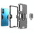 For Xiaomi Redmi K50 Gaming Shockproof PC + TPU Phone Case with Magnetic Ring Holder(Red)