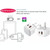 YSY-6087 20W PD + QC 3.0 Dual Ports Travel Charger Power Adapter, US Plug